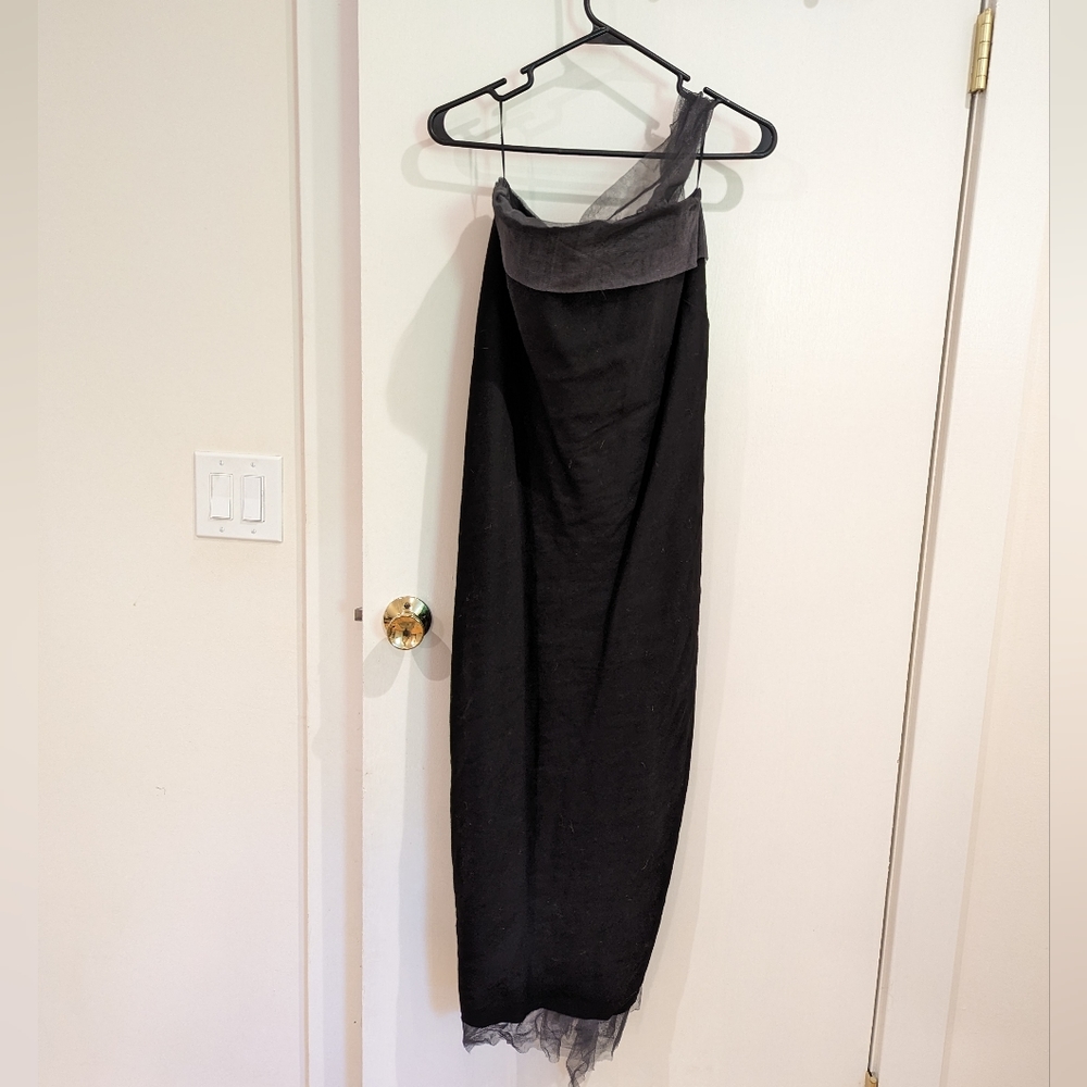Lanvin wool strapless dress - Picture 5 of 7